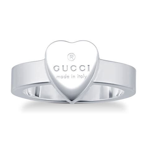 g gucci ring|Gucci heart ring for sale.